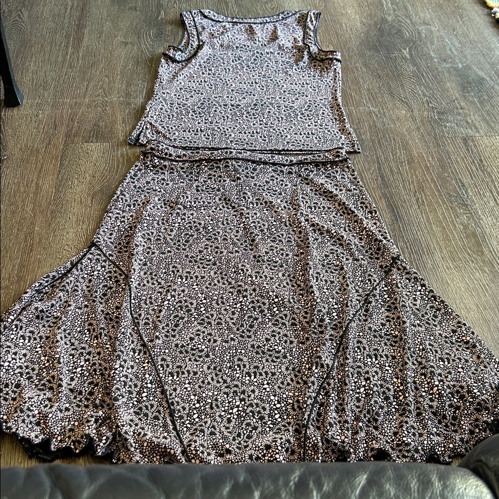 Max Studio Pink And Black Patterned Ensemble - image 7